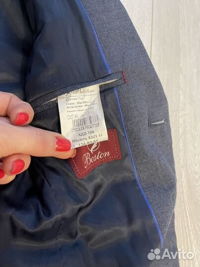 Школьный костюм для мальчика 134 140 серый