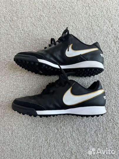 Бутсы nike tempo размер 39