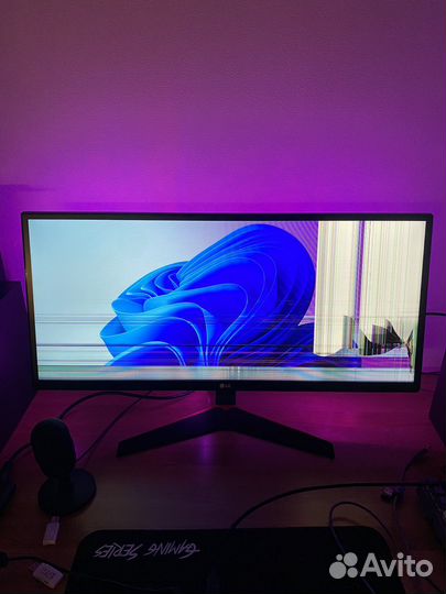 Игровой 2к монитор LG 29UM69G запчасти/ремонт