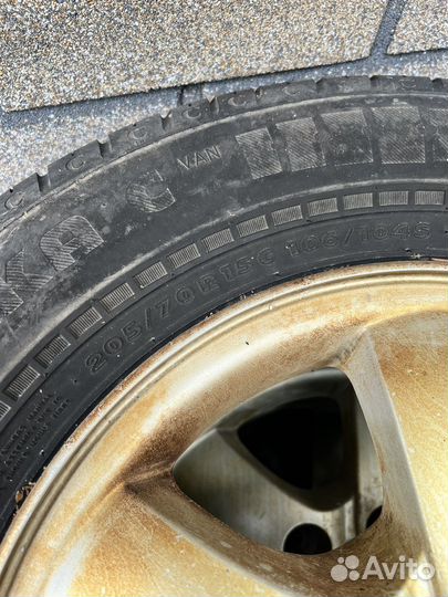 Колеса на hyundai гранд starex R15