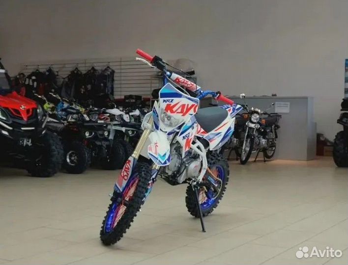 Мотоцикл kayo mini YX125EM pitbike Витрина