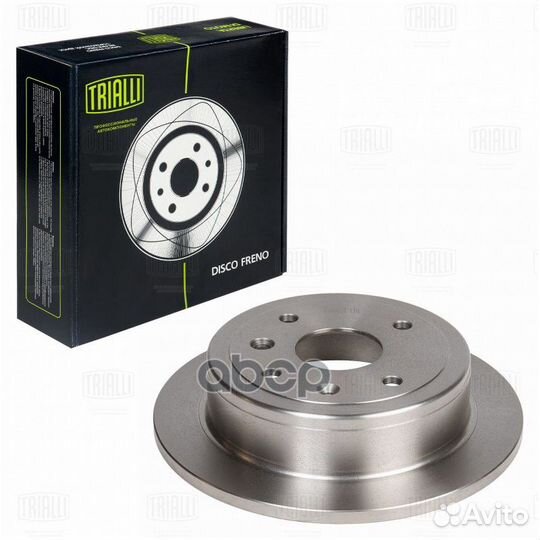 Диск тормозной зад DF062203 Trialli