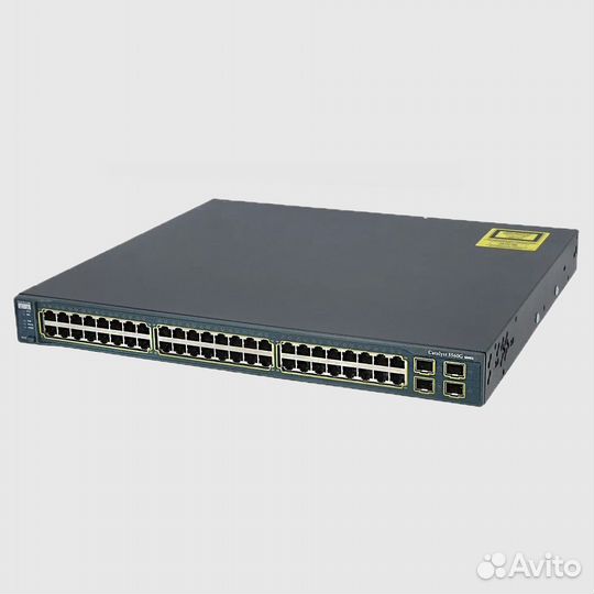 Комплект из Cisco WS-C2960G-24TC-L и WS-C3560G-48T