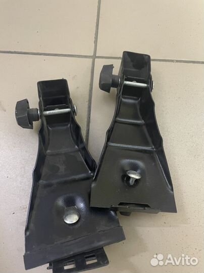 Крепления багажника в водосток