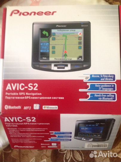 Pioneer портативный навигатор