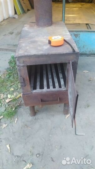 Печь буржуйка (из нержавейки)