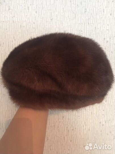 Шапка норковая женская