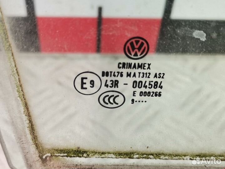 Стекло двери задней правой Volkswagen Golf 5 2009
