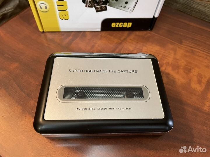 Аудиоплеер кассетный с функцией оцифррвки
