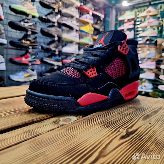 Кроссовки Air Jordan 4 Retro Red Thunder