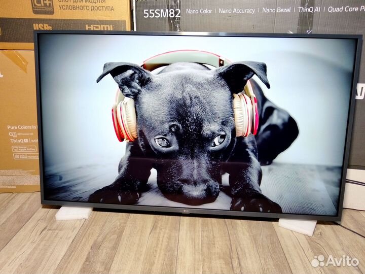 Новый LG SMART 55UQ75006LF WiFi 4K