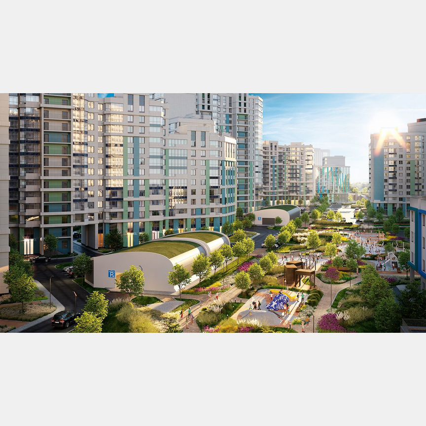 3-к. квартира, 85 м², 2/20 эт.