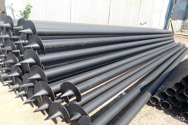 Винтовые сваи для дома