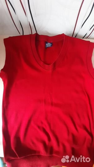 Жилетка для мальчика школьная 140