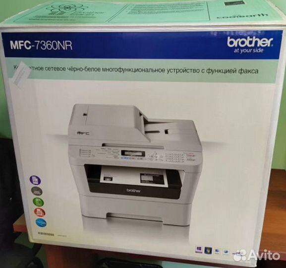 Принтер лазерный мфу brother MFC-7360nr