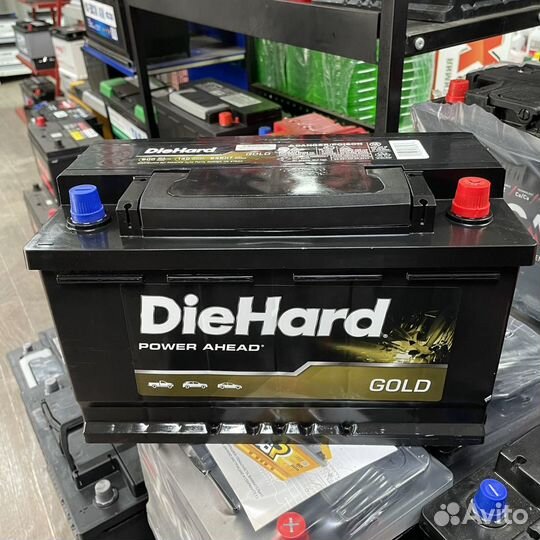 Аккумулятор 80Ah 800A крепкий орешек DieHard