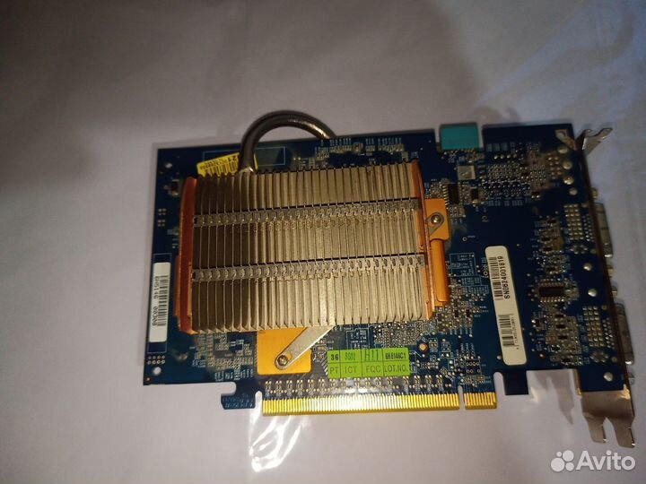 Видеокарта 7600 GT gigabyte