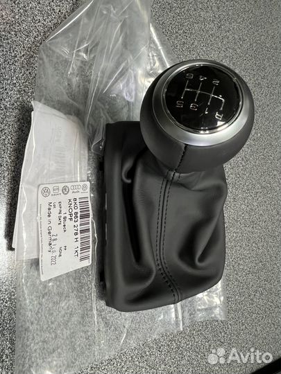 Рукоятка рычага переключения с чехлом audi a5