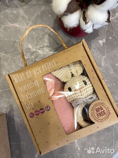 Набор на выписку, подарок для новорождённого