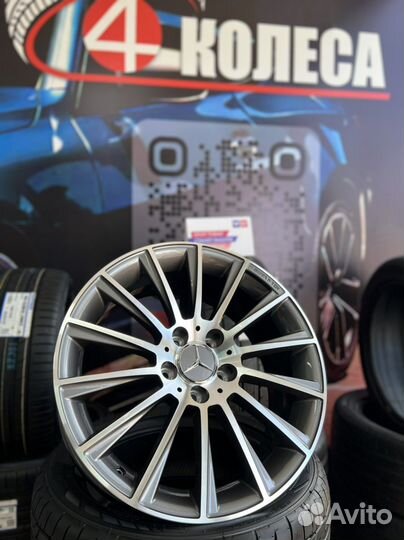 Диски Mercedes Benz r18 5*112 спицы amg 222