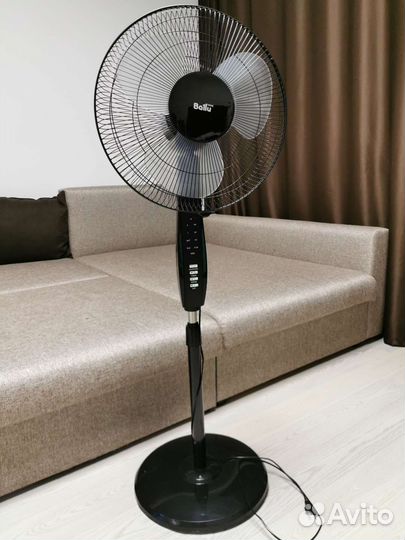 Вентилятор бытовой осевой Ballu bff-871r чёрный
