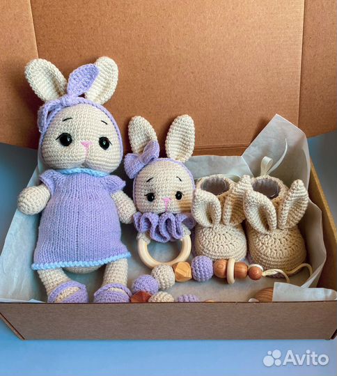Игрушки вязаные крючком