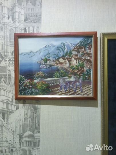 Картины вышитые бисером