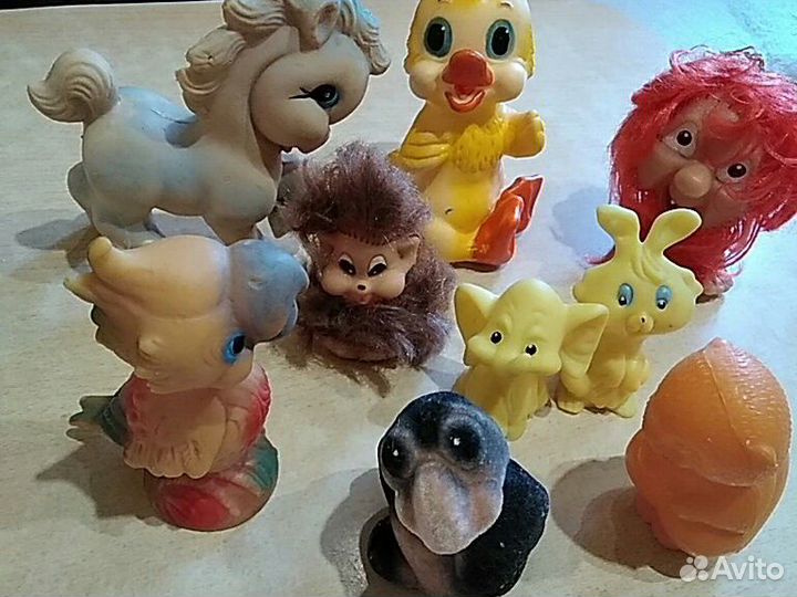 Резиновые игрушки СССР