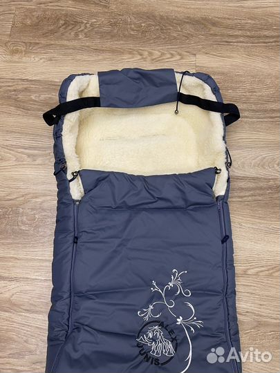 Зимний конверт в коляску