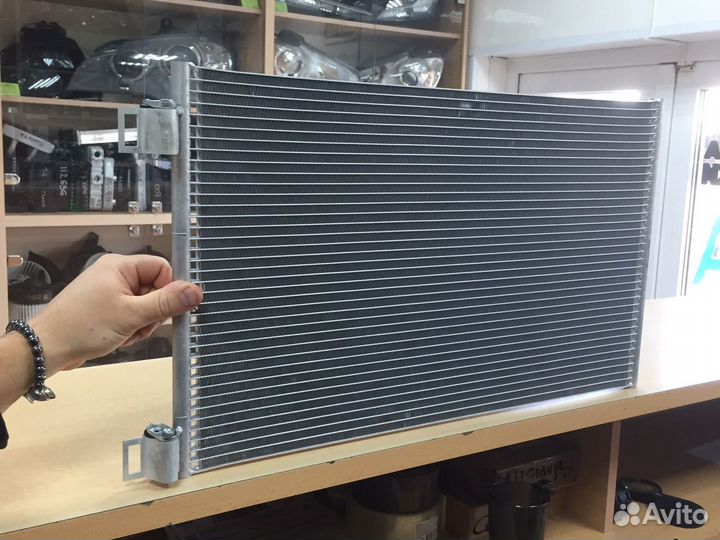 Радиатор кондиционера Рено Кангу / Renault Kangoo