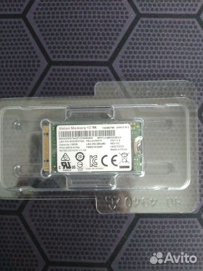 Продам SSD m2 128gb rpftj128PDD2EWX