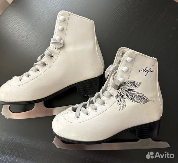 Коньки фигурные детские 33 размер