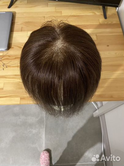 Накладка на сетке из натуральных волос / парик