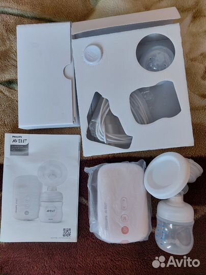 Молокоотсос avent электрический новый