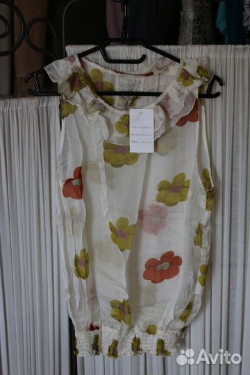 Нарядная блузка кофточка без рукавов