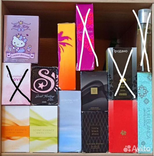Духи avon остатки склада