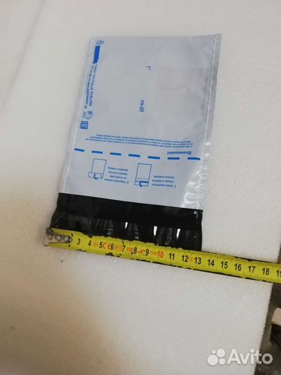 Почтовый пластиковый пакет 114*162