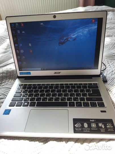 Ноутбук acer swift sf113-31
