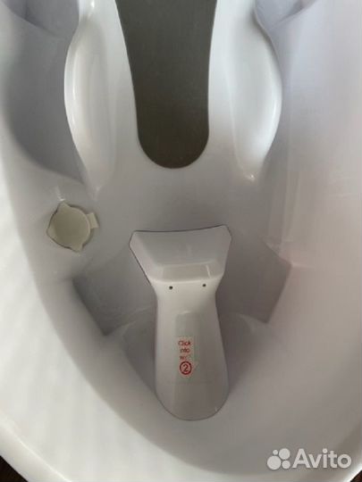 Детская ванночка с электронными весами и термометр