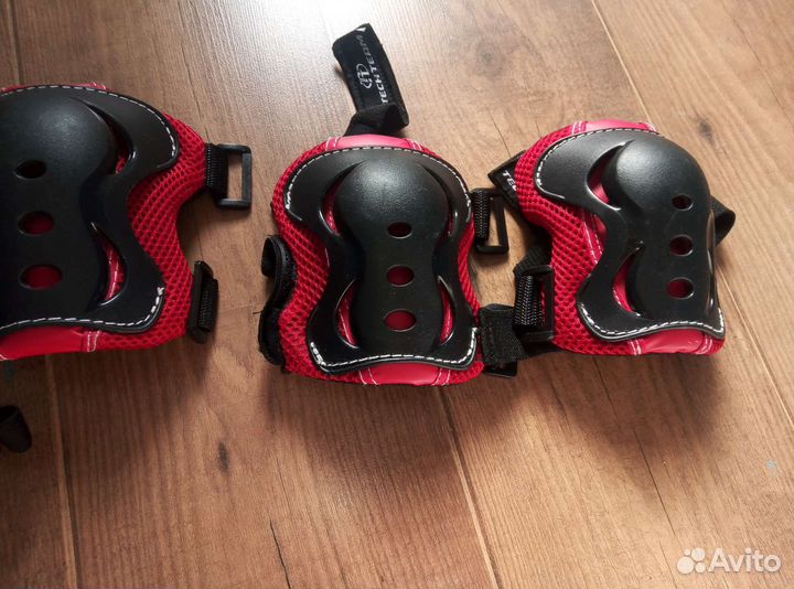 Набор защиты Tech Team Safety Line700 – красный