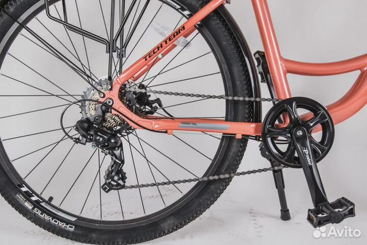 Велосипед TechTeam Scorpio 26*17 персиковый