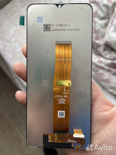 Дисплей ориг Samsung a02, a12, m12