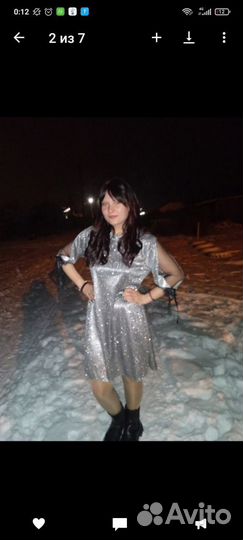 Новогоднее платье