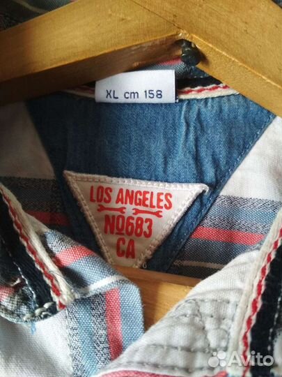 Рубашка для мальчика 158