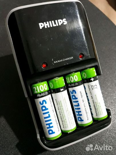 Зарядное устройство AA /AAA philips nsb2050nb/12