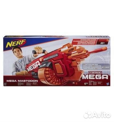 Бластер nerf mega mastodont