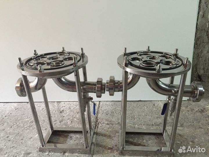 Фильтродержатели из нержавеющей стали, картриджные