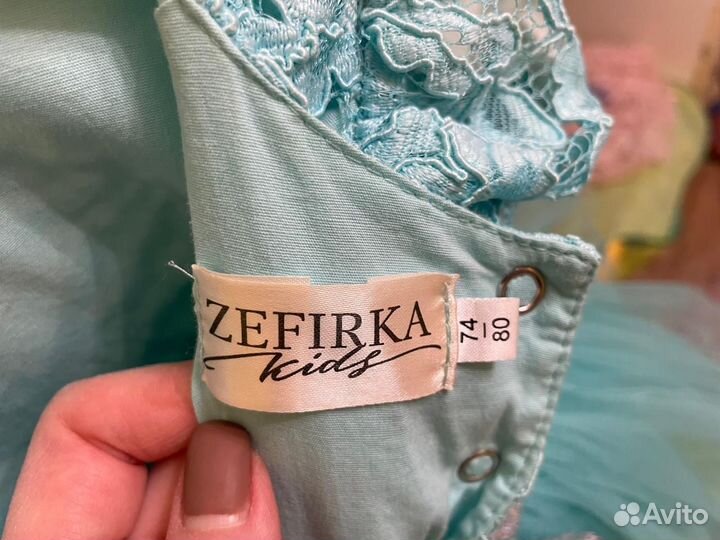 Платье нарядное пышное для девочки 74 / 80 Zefirka