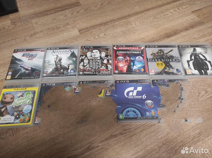 Игровые диски на ps3