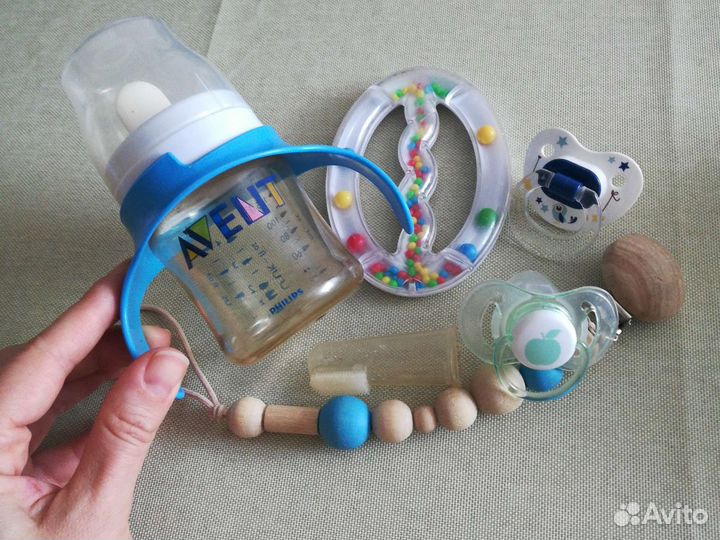 Поильник соска philips avent 0-2, 6 мес